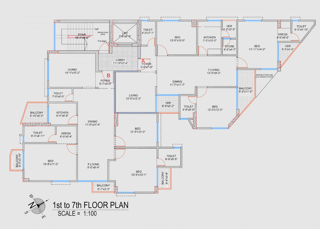 Modern architectural design of Tepantor by Team Developers Ltd residential project